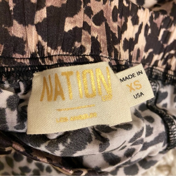 NATION Birdie Flirty Skirt In Multi - Picture 3 of 5